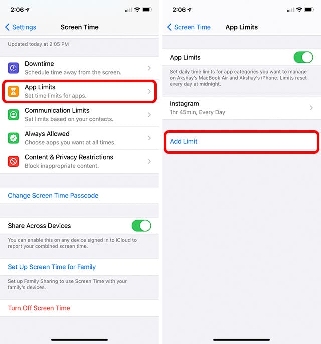 Steps to lock apps on iphone