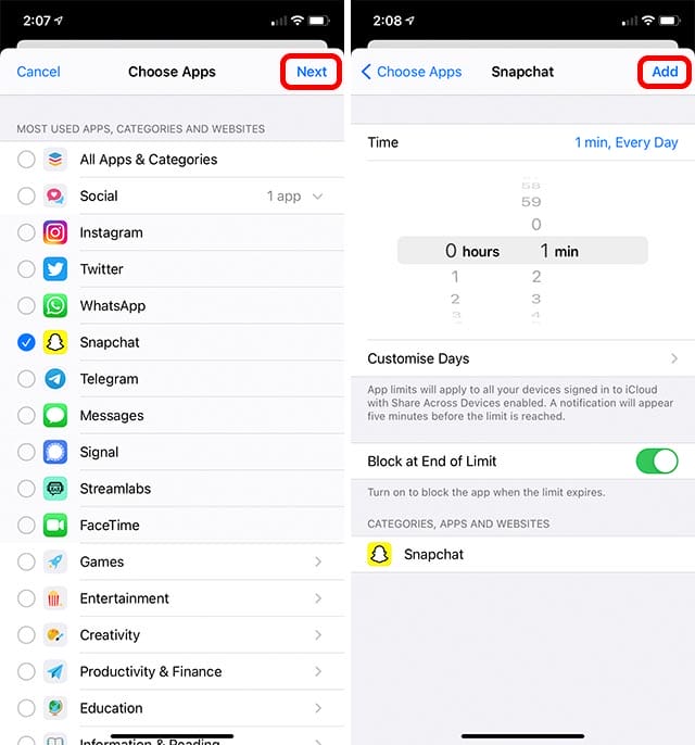 Steps to lock apps on iPhone