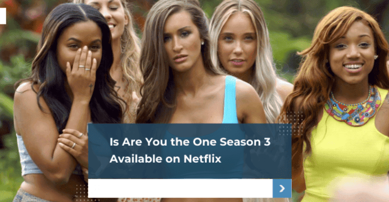 Is Are You the One Season 3 Available on Netflix