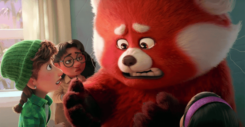 Turning Red, a charming Pixar film, has been accused of sexism and racism. How did this happen?