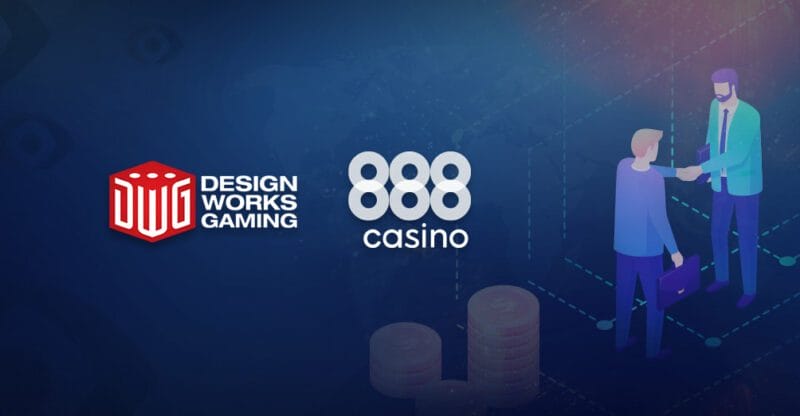 International Content Deal Completed Between Design Works Gaming and 888casino