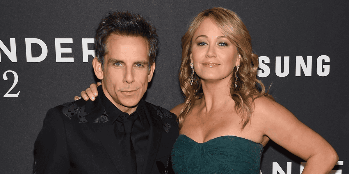 Ben Stiller and Christine Taylor