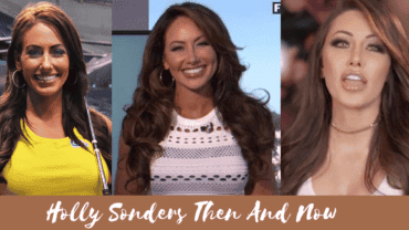 Holly Sonders Then And Now: An Experience Point Gain Already?