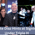 UFC Veteran Nate Diaz Hints at Signing With Wwe Under Triple H & Stephanie Mcmahon!