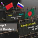 Here is the List of the Top 7 Longest Border Between Countries in World!