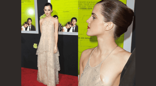 Emma Watson Nip Slip