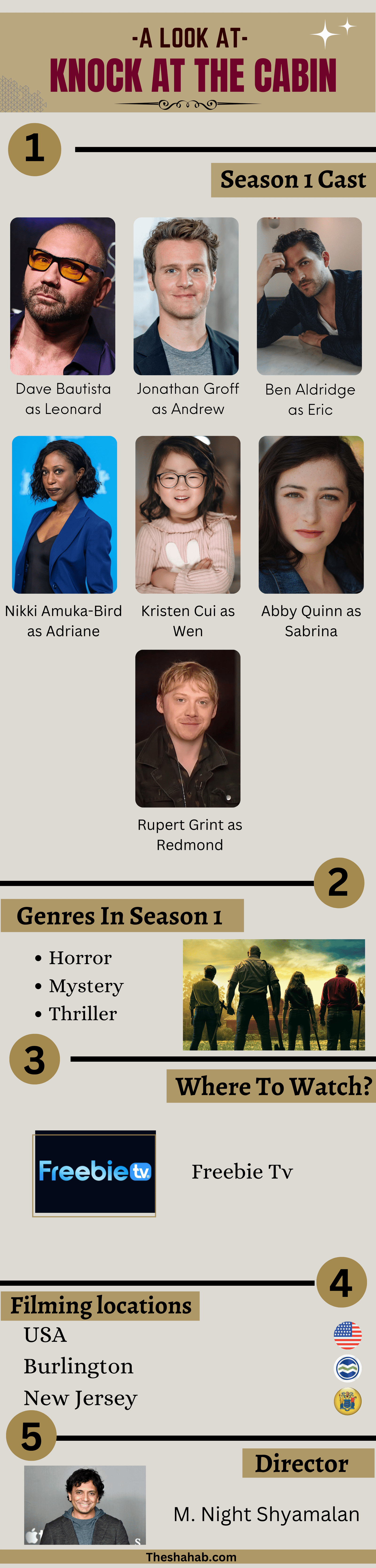 Knock at the Cabin cast