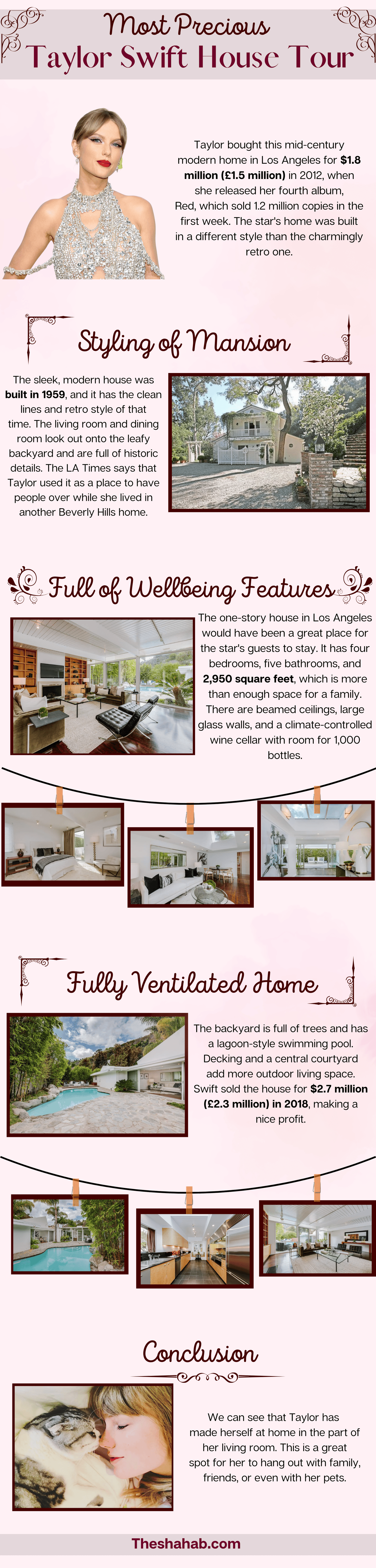 Taylor Swift House Tour