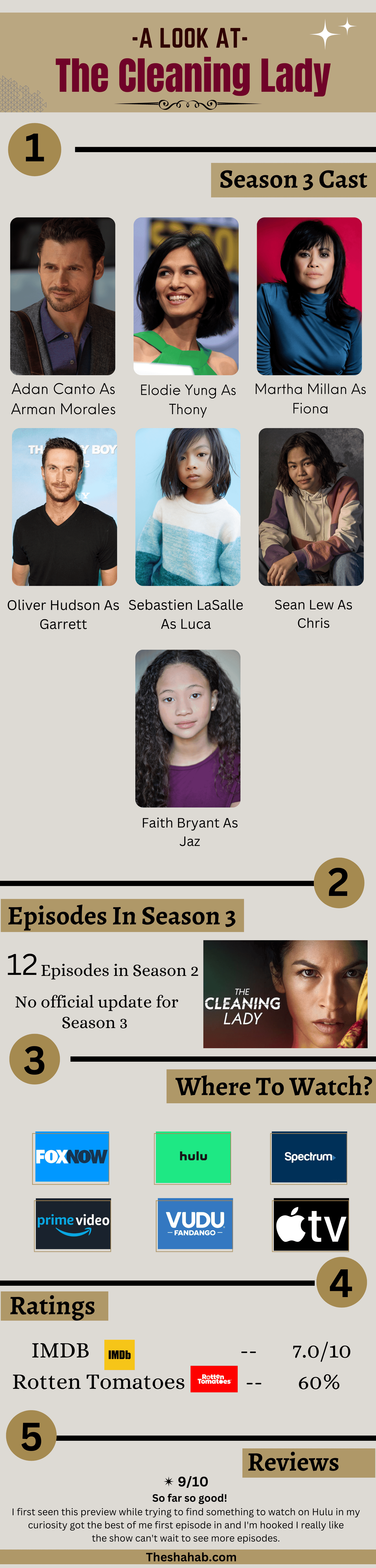 The Cleaning Lady season3