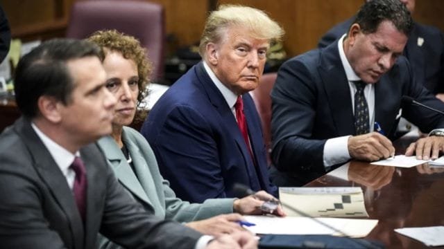 donald trump under arrest