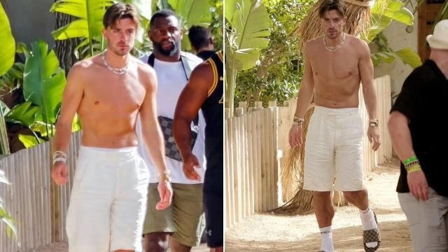 Jack Grealish Shirtless