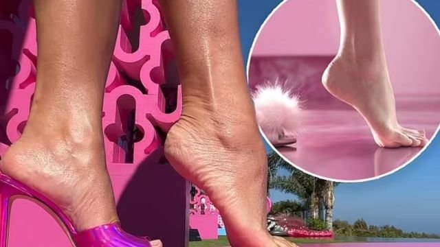Barbie Foot Challenge TikTok Trend