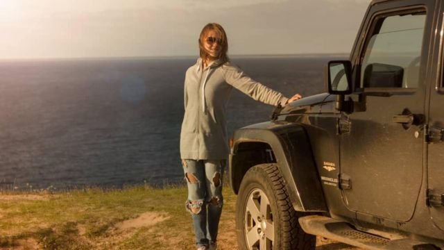 Jeep Wrangler Girl TikTok Video