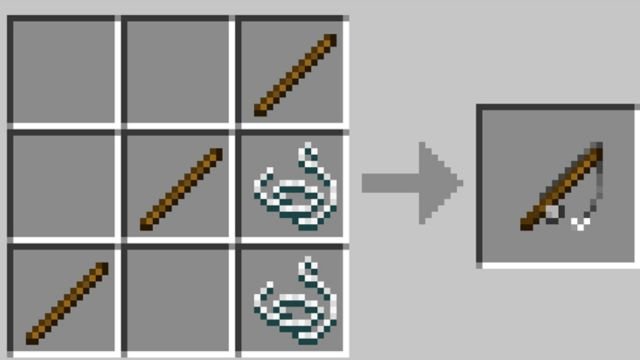 How to Make a Fishing Rod in Minecraft