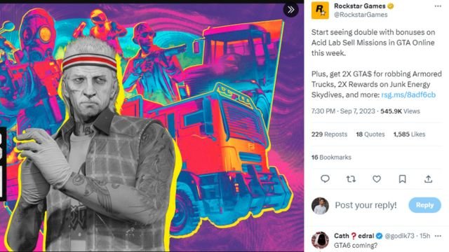 GTA 5's 10th anniversary update Release date