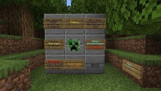 What is Temple of Notch in Minecraft?