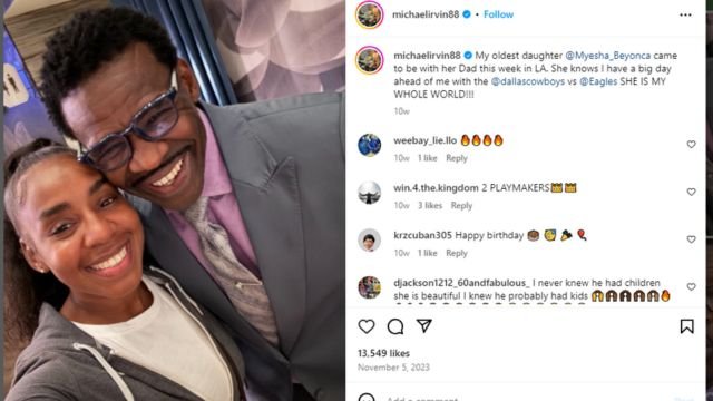 Michael Irvin Daughter