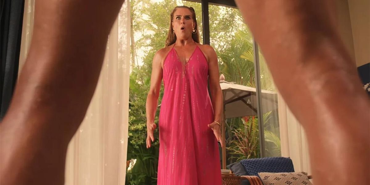 Here's How Brooke Shields Comforted Benjamin Bratt in His Mother of the Bride Nude Scene!