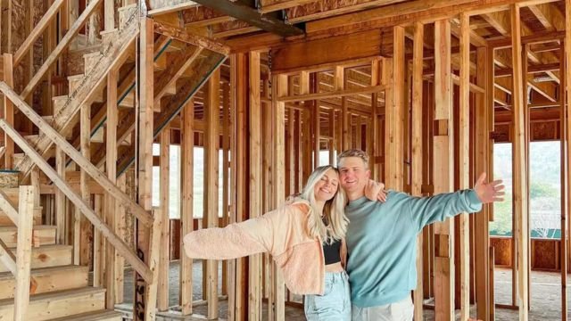 How Many Homes Aspyn and Parker Built Together?
Ovard and Ferris began building their fourth home in 2022, customizing the floor plan and timber hues. Ovard updated his 2022 home building progress, from bathroom tile selection to paint choices.
After finishing the house in January 2023, they sold it in June because they weren't sure if they wanted to stay in Utah and commit to the property.
Over three years ago, we decided to build...She said in a video why they sold the house: "I feel like 24-year-old us made this decision that 27-year-old us is like we're not actually sure if that's what we want to do." “I'm glad we had extra time to think about it because it gave us the chance to decide this isn't best for our family right now.”
Ovard said they were starting to want to move to California and spend time there, which they couldn't do in Utah