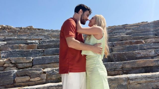 Where was a Greek recipe for romance filmed? What Was Filming Like Behind the Scenes?